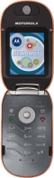   Motorola PEBL U6 Orange Edition